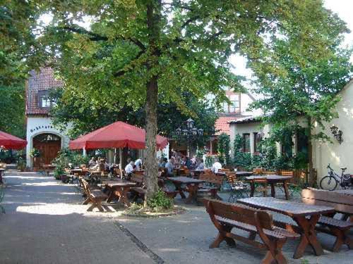Brauerei Gasthof Kraus Hirschaid Bagian luar foto