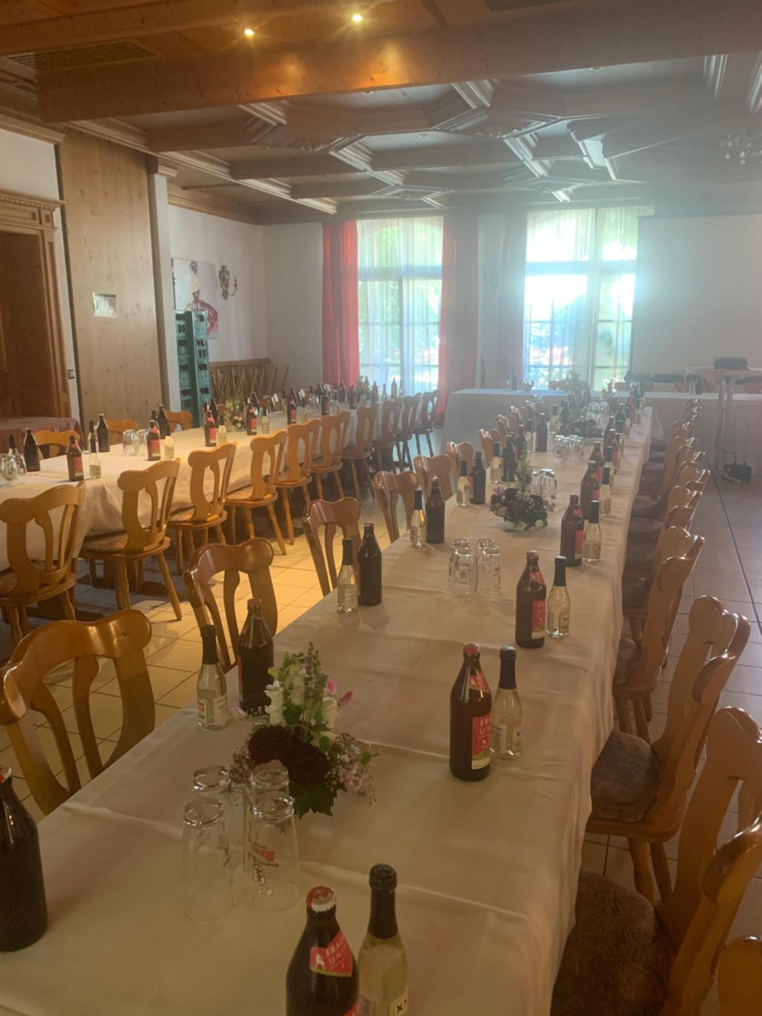 Brauerei Gasthof Kraus Hirschaid Bagian luar foto